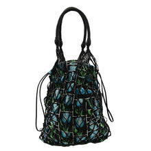 Load image into Gallery viewer, PRADA Rete Fabric Mesh Tote Bag Multicolor
