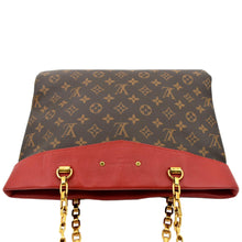 Load image into Gallery viewer, LOUIS VUITTON Pallas Shopper Chain Monogram Canvas Shoulder Bag Brown
