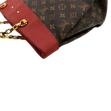 Load image into Gallery viewer, LOUIS VUITTON Pallas Shopper Chain Monogram Canvas Shoulder Bag Brown
