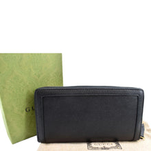 Load image into Gallery viewer, GUCCI Diana Continental Leather Wallet Black 658634
