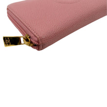 Load image into Gallery viewer, CHANEL CC Timeless Caviar Zip Around Wallet Pink
