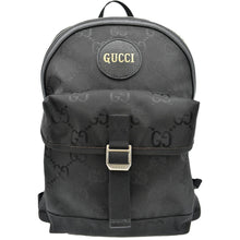 Load image into Gallery viewer, Gucci Off The Grid GG Nylon Backpack Bag in Black - Front
