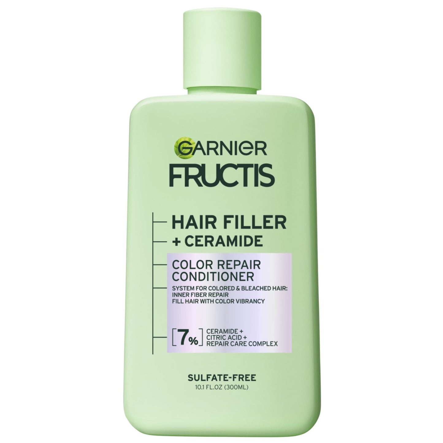 Garnier Fructis Hair Filler Color Repair Squeeze Conditioner with Ceramide, 10.1 fl oz