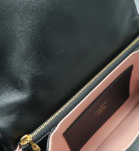 Load image into Gallery viewer, Louis Vuitton Coussin Monogram Embossed Pochette Crossbody Bag Black
