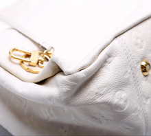 Load image into Gallery viewer, Louis Vuitton Artsy MM Empreinte Leather Hobo Bag White
