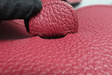 Load image into Gallery viewer, Hermes Evelyne Leather Shoulder bag Red
