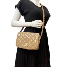 Load image into Gallery viewer, CHANEL My Sweet CC Quilted Calfskin Leather Shoulder Bag - Model Carrying
