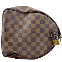 Load image into Gallery viewer, LOUIS VUITTON Speedy 35 Damier Ebene Satchel Bag Brown
