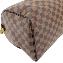 Load image into Gallery viewer, LOUIS VUITTON Speedy 35 Damier Ebene Satchel Bag Brown
