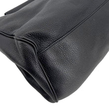 Load image into Gallery viewer, GUCCI Emily Pebbled Leather Chain Shoulder Bag Black 336757
