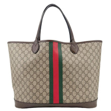 Load image into Gallery viewer, GUCCI Ophidia Large GG Supreme Canvas Tote Bag Beige  726755
