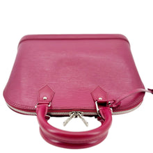 Load image into Gallery viewer, LOUIS VUITTON Alma PM Epi Leather Satchel Bag Burgundy
