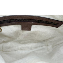 Load image into Gallery viewer, GUCCI Ophidia Web Half Moon GG Supreme Canvas Hobo Bag Beige 598125
