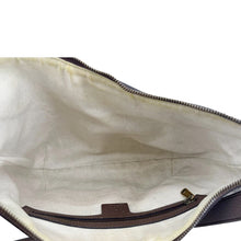 Load image into Gallery viewer, GUCCI Ophidia Web Half Moon GG Supreme Canvas Hobo Bag Beige 598125
