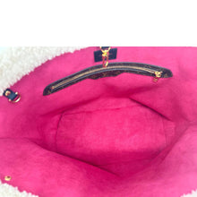 Load image into Gallery viewer, LOUIS VUITTON Neverfull MM Monogram Teddy Shearling Shoulder Bag Black

