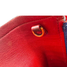Load image into Gallery viewer, PRADA Double Handle Medium Saffiano Leather Shoulder Bag Navy Blue
