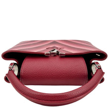 Load image into Gallery viewer, LOUIS VUITTON Capucines PM V Taurillon Leather Shoulder Bag Cerise

