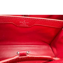 Load image into Gallery viewer, LOUIS VUITTON Capucines PM V Taurillon Leather Shoulder Bag Cerise
