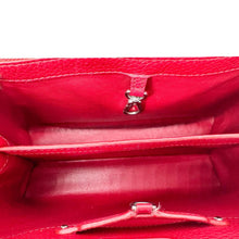 Load image into Gallery viewer, LOUIS VUITTON Capucines PM V Taurillon Leather Shoulder Bag Cerise

