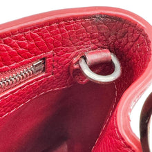 Load image into Gallery viewer, LOUIS VUITTON Capucines PM V Taurillon Leather Shoulder Bag Cerise
