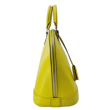 Load image into Gallery viewer, LOUIS VUITTON Alma PM Epi Leather Satchel Bag Yellow
