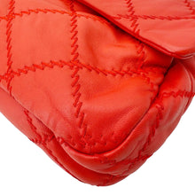 Load image into Gallery viewer, CHANEL Ultimate Stitch Flap Large Quilted Leather Crossbody Bag Red
