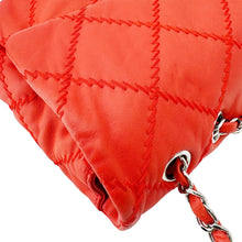 Load image into Gallery viewer, CHANEL Ultimate Stitch Flap Large Quilted Leather Crossbody Bag Red
