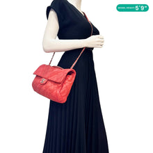 Load image into Gallery viewer, CHANEL Ultimate Stitch Flap Large Quilted Leather Crossbody Bag Red
