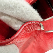 Load image into Gallery viewer, LOUIS VUITTON Capucines BB Python Handle Leather Satchel Shoulder Bag Red
