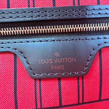 Load image into Gallery viewer, LOUIS VUITTON Neverfull MM Damier Ebene Shoulder Bag Brown
