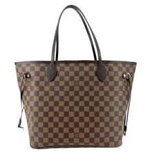 Load image into Gallery viewer, LOUIS VUITTON Neverfull MM Damier Ebene Shoulder Bag Brown

