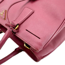 Load image into Gallery viewer, PRADA Galleria Double Zip Saffiano Leather Top Handle Tote Bag Pink

