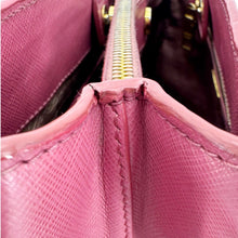 Load image into Gallery viewer, PRADA Galleria Double Zip Saffiano Leather Top Handle Tote Bag Pink
