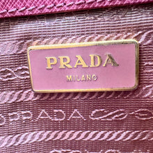 Load image into Gallery viewer, PRADA Galleria Double Zip Saffiano Leather Top Handle Tote Bag Pink
