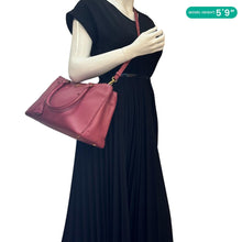 Load image into Gallery viewer, PRADA Galleria Double Zip Saffiano Leather Top Handle Tote Bag Pink
