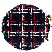 Load image into Gallery viewer, CHANEL 19 Round Tweed Chain Crossbody Bag Multicolor
