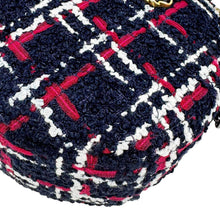 Load image into Gallery viewer, CHANEL 19 Round Tweed Chain Crossbody Bag Multicolor
