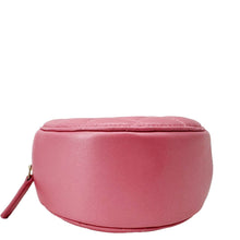 Load image into Gallery viewer, CHANEL Round Pearls Quilted Leather Crossbody Bag Pink
