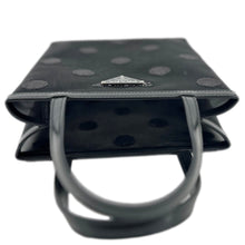 Load image into Gallery viewer, PRADA Ricamo Rete Polka Dot Mesh Tote BLack
