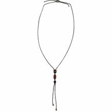 Load image into Gallery viewer, DAVID YURMAN Novella Y-Necklace Pave Diamond Silver Multicolor
