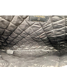 Load image into Gallery viewer, CHANEL Camellia O Case Medium Quilted Leather Clutch Black
