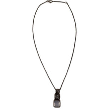 Load image into Gallery viewer, DAVID YURMAN Chiclet Small Sterling Silver Triple Drop Pendant White
