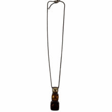 Load image into Gallery viewer, DAVID YURMAN Chiclet Small Triple Drop Smooky Quartz Pendant Necklace
