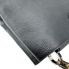 Load image into Gallery viewer, LOUIS VUITTON Capucines BB Python Handle Leather Satchel Bag Black
