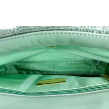 Load image into Gallery viewer, CHANEL 19 Flap Medium Sequins Shoulder Bag Green

