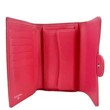 Load image into Gallery viewer, CHANEL Quilted Patent Leather Long Wallet Pink
