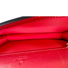 Load image into Gallery viewer, GUCCI Cherry Mini GG Supreme Canavs Chain Wallet Beige 481291
