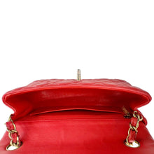 Load image into Gallery viewer, CHANEL Classic Rectangular Flap Mini Quilted Leather Crossbody Bag Reddish Pink

