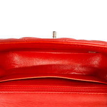 Load image into Gallery viewer, CHANEL Classic Rectangular Flap Mini Quilted Leather Crossbody Bag Reddish Pink

