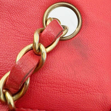 Load image into Gallery viewer, CHANEL Classic Rectangular Flap Mini Quilted Leather Crossbody Bag Reddish Pink
